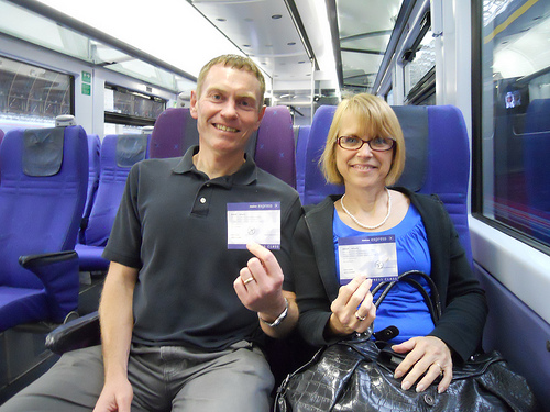 Lovely Travel Around the World RTW -family activities Budget Travel -  heading home with Heathrow Express London